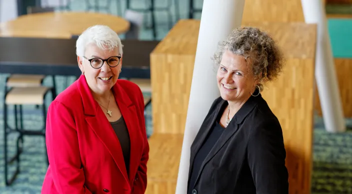 Erica Schaper en Nina Spithost